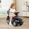 3 In 1 Kids Ride On Push Car with Detachable Handle and Safety Guardrail